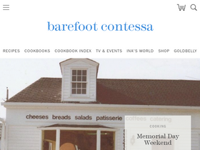 'barefootcontessa.com' screenshot