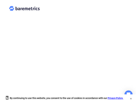 'baremetrics.com' screenshot