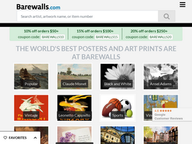 'barewalls.com' screenshot