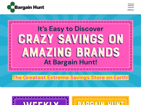 'bargainhunt.com' screenshot