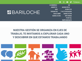 'bariloche.gov.ar' screenshot