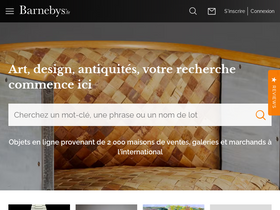 'barnebys.fr' screenshot