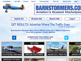 'barnstormers.com' screenshot