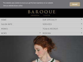 'baroque-hn.com' screenshot