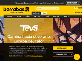 'barrabes.com' screenshot