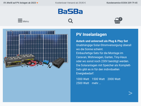 'basba.de' screenshot