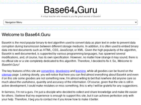 'base64.guru' screenshot