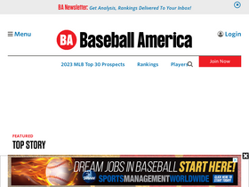 'baseballamerica.com' screenshot