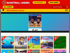 'basketballlegends.fun' screenshot