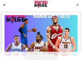 'basketballnoise.com' screenshot
