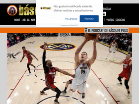 'basquetplus.com' screenshot