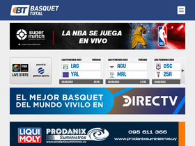 'basquettotal.com' screenshot