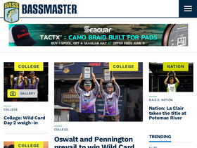 'bassmaster.com' screenshot