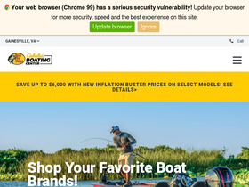 'bassproboatingcenters.com' screenshot