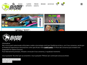 'bassstoreitaly.com' screenshot