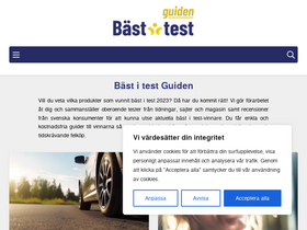 'bast-i-test.se' screenshot