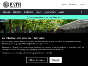 'bath.ac.uk' screenshot