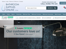 'bathroomsuppliesonline.com' screenshot