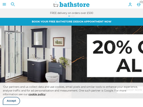 'bathstore.com' screenshot