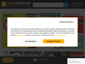 'bati-avenue.com' screenshot