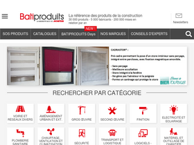 'batiproduits.com' screenshot