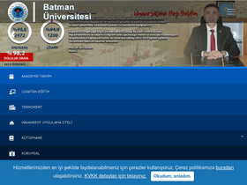 'batman.edu.tr' screenshot