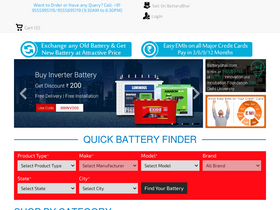 'batterybhai.com' screenshot