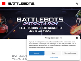 'battlebots.com' screenshot