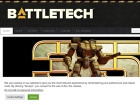 'battletech.com' screenshot