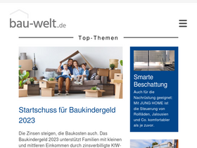 'bau-welt.de' screenshot