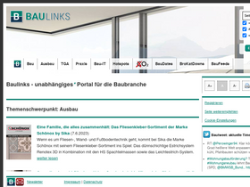 'baulinks.de' screenshot