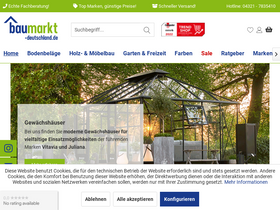 'baumarkt-deutschland.de' screenshot