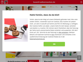 'baumit-selbermachen.de' screenshot