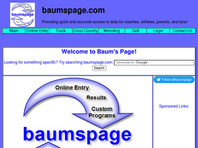 'baumspage.com' screenshot