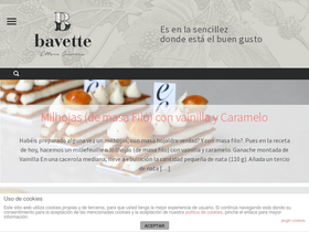 'bavette.es' screenshot
