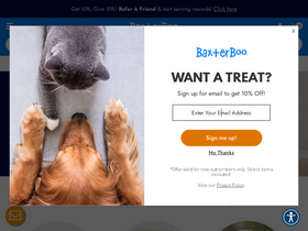 'baxterboo.com' screenshot