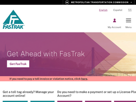 'bayareafastrak.org' screenshot