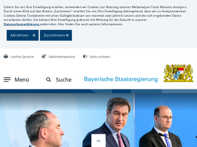 'bayern.de' screenshot