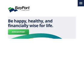'bayportcu.org' screenshot