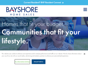 'bayshorehomesales.com' screenshot