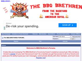 'bbq-brethren.com' screenshot