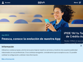 'bbva.com.co' screenshot