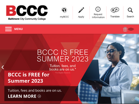 'bccc.edu' screenshot