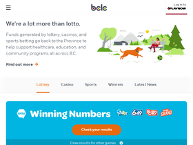 'bclc.com' screenshot