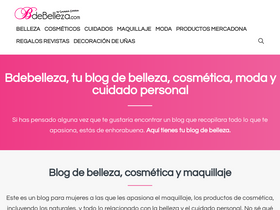 'bdebelleza.com' screenshot