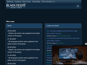 'bdocodex.com' screenshot
