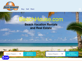 'beachhouse.com' screenshot