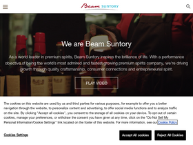'beamsuntory.com' screenshot