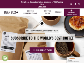 'beanbox.com' screenshot