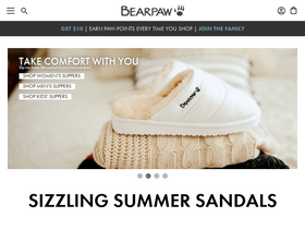 'bearpaw.com' screenshot